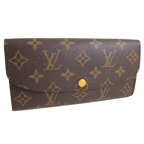Louis Vuitton Monogram Canvas Emilie Wallet M60698 Yellow